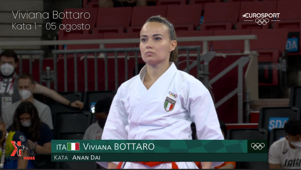 Viviana Bottaro Karate Tokyo 2020